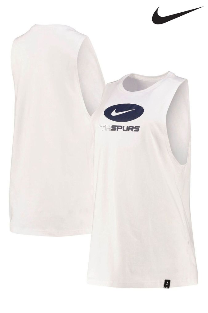 White nike vest top cheap