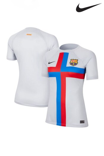 Nike Grey FC Bayern Striped Shirt (N42863) | £75