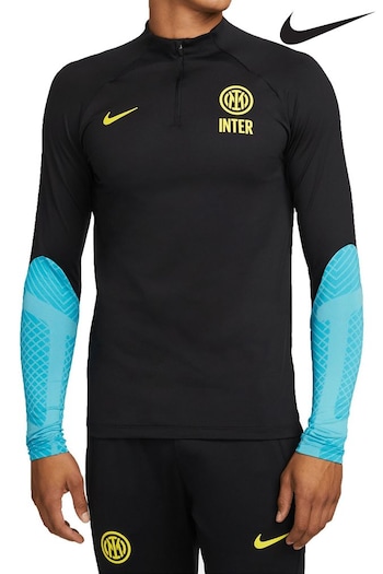 Nike Black Inter Milan Strike Drill Top (N42879) | £60