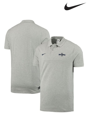 Nike Grey England Nike Pique Polo Shirt (N42889) | £38