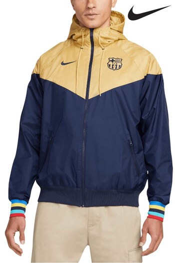 Nike Gold Barcelona Hooded Jacket (N42935) | £90