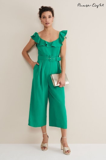 Phase Eight Green Tazanna Jumpsuit (N42947) | £139
