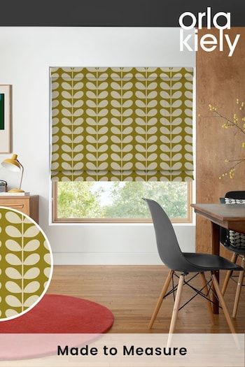 Orla Kiely Seagrass Solid Stem Made to Measure Roman Blinds (N43090) | £79