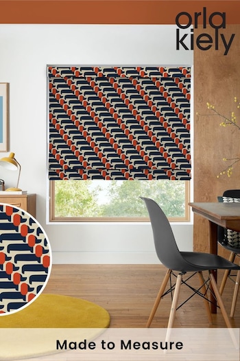 Orla Kiely Whale Dog Show Made to Measure Roman Blinds (N43109) | £79