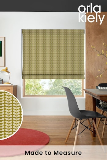Orla Kiely Seagrass Tiny Stem Made to Measure Roman Blinds (N43111) | £79