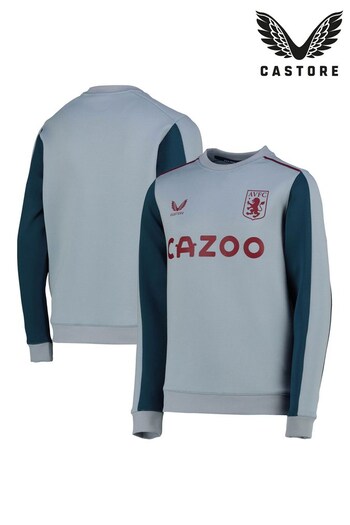 Castore Aston Villa Players Training Sweatshirt (N43189) | £55