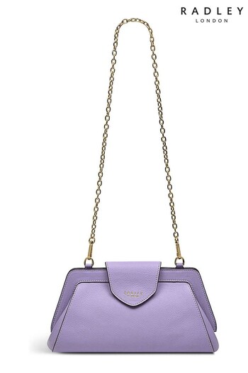 Radley London Purple Sundown Avenue Medium Flapover Clutch Bag (N43210) | £219