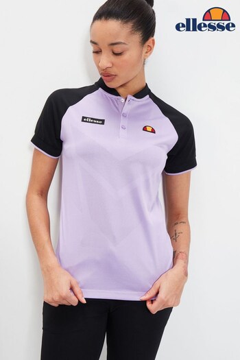 Ellesse Purple Avelana Polo Shirt (N43252) | £22