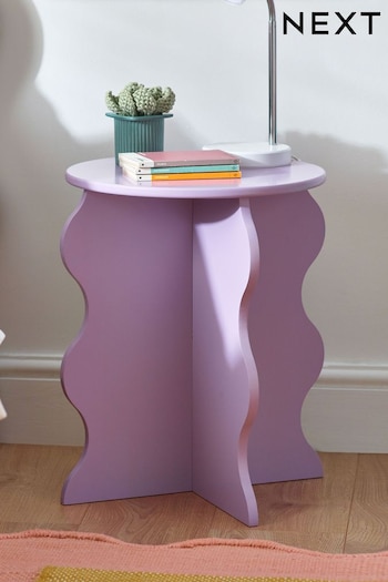 Lilac Wiggle Kids Bedside Table (N43299) | £50