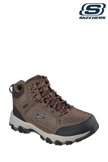Skechers Brown Selmen Melano Mens Hiking Boots (N43317) | £87