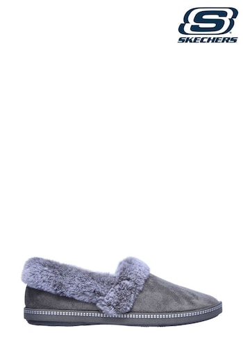 Skechers Grey Cosy Campfire Team Toasty Womens Slippers (N43321) | £39