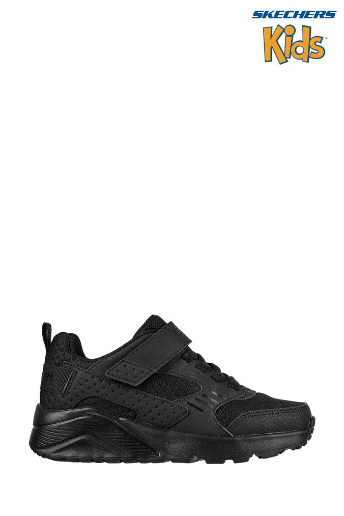 Boys hotsell black skechers