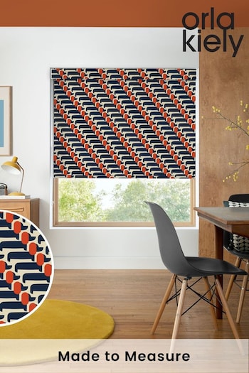 Orla Kiely Whale Dog Show Made to Measure Roller Blinds (N43431) | £58