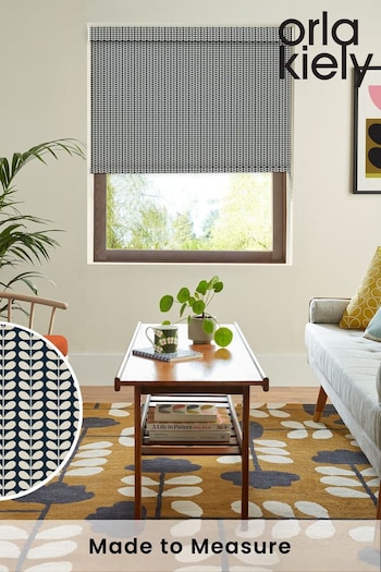 Orla Kiely Whale Tiny Stem Made to Measure Roller Blinds (N43440) | £58