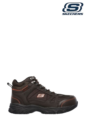 Skechers Brown Ledom Safety Boots (N43495) | £94