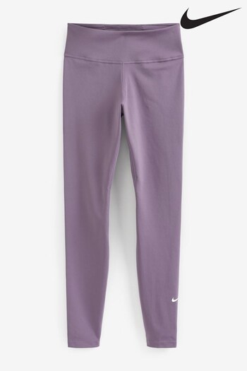 Nike monarch Purple Mid Rise One Leggings (N43525) | £38
