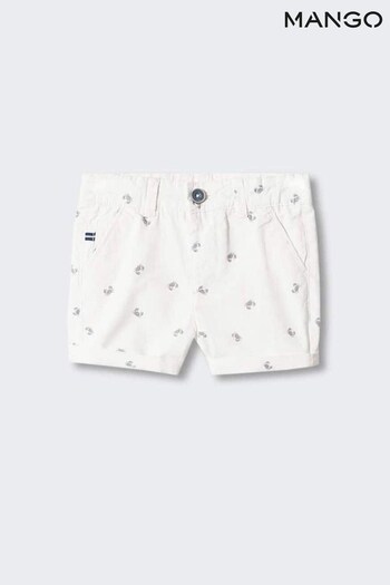 Mango Printed Bermuda Shorts (N43562) | £16