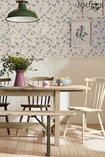 Joules Cream Robey Cottage Floral Wallpaper (N43581) | £48