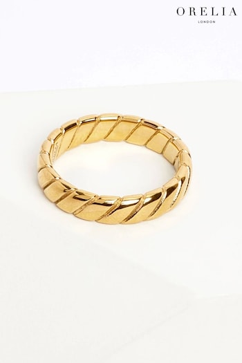 Orelia London Metal Flat Twist Ring (N43695) | £20