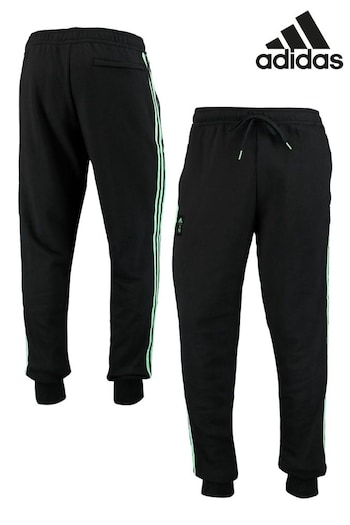 adidas chat Black Real Madrid Lifestyler Heavy Cotton Joggers (N43751) | £60