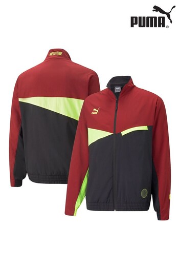 Puma Red Borussia Dortmund FtblStatement Woven Jacket (N43767) | £90