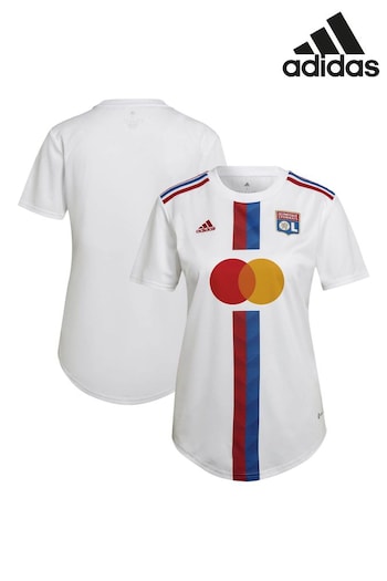 Hydroguard White Olympique Lyon Home Shirt 2022-23 Womens (N43773) | £70