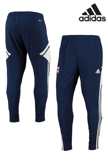 adidas Blue Olympique Lyon Training Joggers (N43793) | £55
