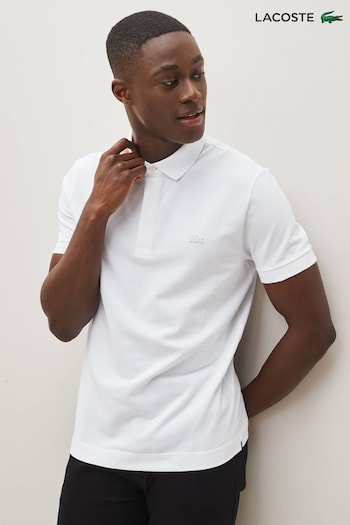 Lacoste White Paris Polo Shirt (N43849) | £105
