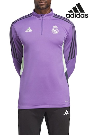 adidas Purple Real Madrid Training Top (N43873) | £65