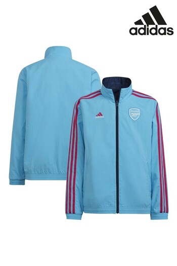 adidas Blue Arsenal Reversible Anthem Jacket (N43877) | £80