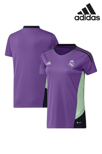 adidas Purple Real Madrid Training Jersey (N43881) | £45