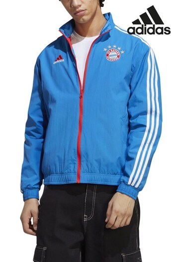 adidas Blue FC Bayern Reversible Anthem Jacket (N43882) | £100