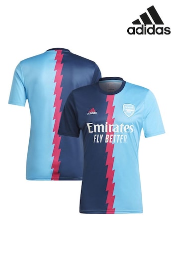 adidas Niteball Blue Arsenal Pre Match Shirt (N43891) | £60