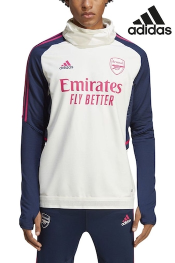 adidas White Arsenal Training Pro Warm Top (N43927) | £110