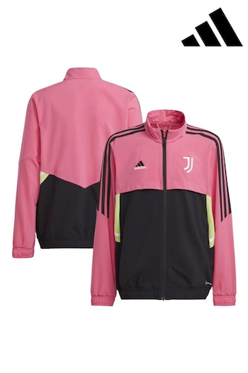 adidas Pink Juventus Training Presentation Jacket (N43933) | £55