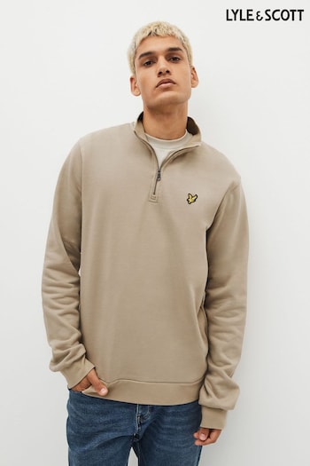 Lyle & Scott Half Zip Sweatshirt (N43993) | £75