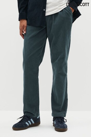 Lyle & Scott Cord Loose Tapered Fit Trousers (N44005) | £85
