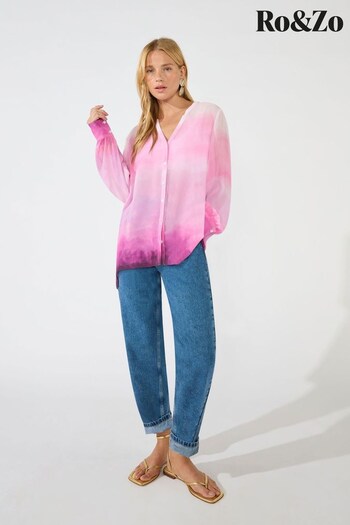 Ro&Zo Pink Ombre Shirt (N44113) | £69