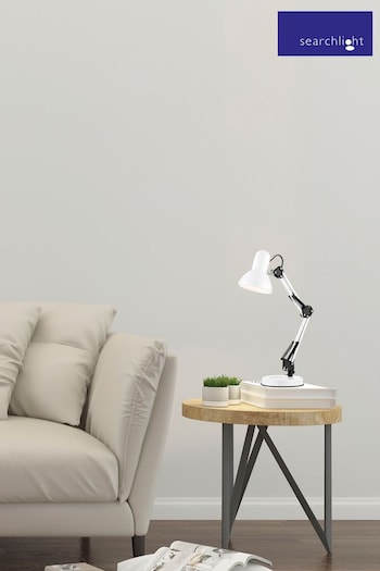 Searchlight White Madder Hobby Table Lamp (N44128) | £19