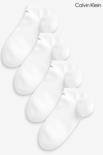 Calvin Klein Womens Sneaker Socks 4 Pack (N44153) | £23