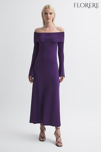 Florere Knitted Strapless Midi Dress (N44201) | £198