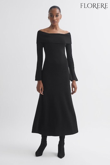 Florere Knitted Strapless Maxi Dress (N44202) | £198