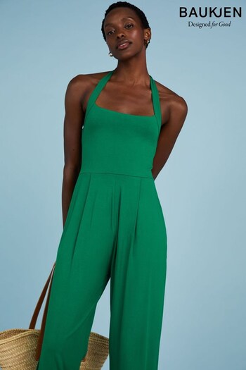 Baukjen Green Milena Jumpsuit with Lenzing™ Ecovero™ (N44217) | £109