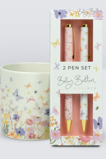 Belly Button Designs Meadow Pen & Pen Pot Set (N44294) | £23