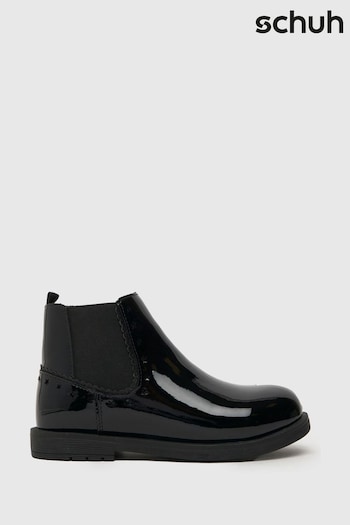 Schuh Black Classy Boots (N44320) | £34