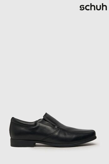 Schuh Black Land Slip on Shoes (N44336) | £55