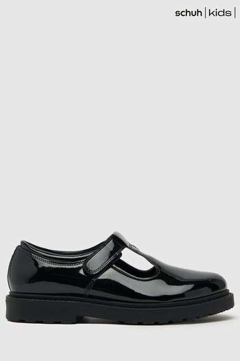 Schuh Leaf Black Shoes (N44345) | £32