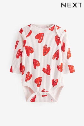 Red Hearts Love Baby Bodysuit (N44473) | £5 - £6
