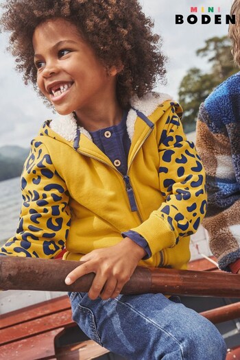 Boden Yellow Novelty Hoodie (N44484) | £37 - £42