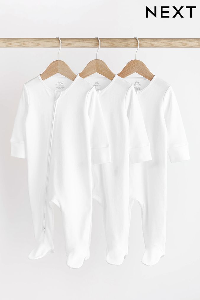 Neutral baby sleepsuits sales